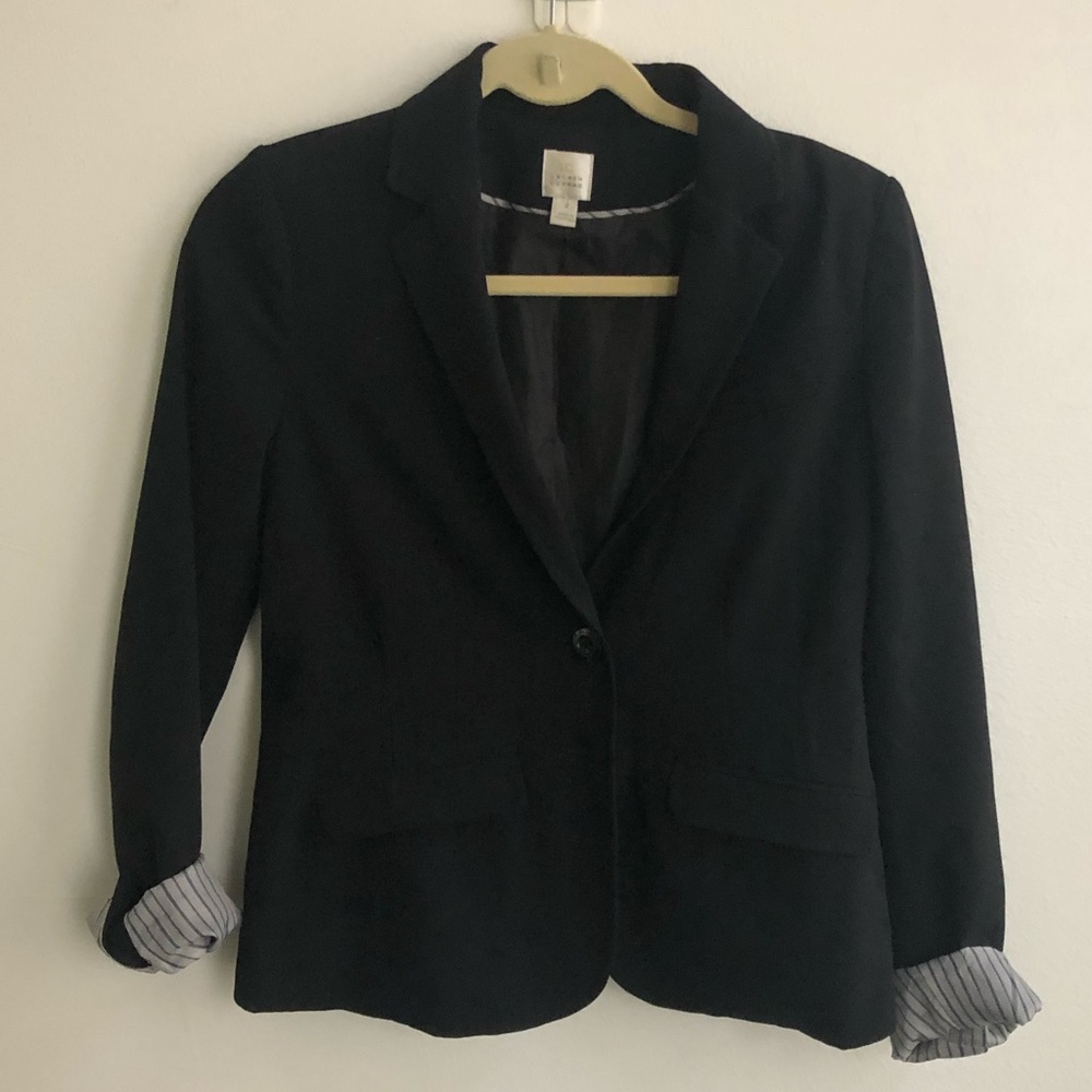 LC by Lauren Conrad Black Blazer size small